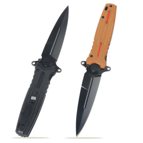 FD030 Fast Opening Sharp Blade Axis Camping Stainless Steel Blade Pocket Folding Knife UD408845